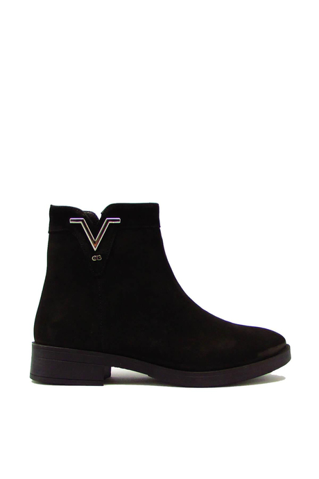 Castle Black Kadın Casual Deri Bot Nubuk Siyah CB21893-1