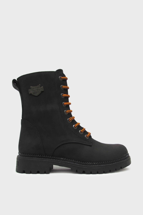 Castle Black Kadın Casual Deri Bot Nubuk Siyah CB90006