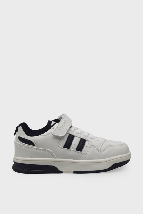 Cool Unisex Çocuk Spor Ayakkabı Beyaz Siyah ARSLN-FOOR