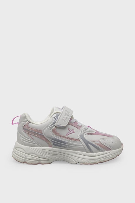 Cool Unisex Çocuk Spor Ayakkabı Beyaz Pudra ARSLN-TERRA