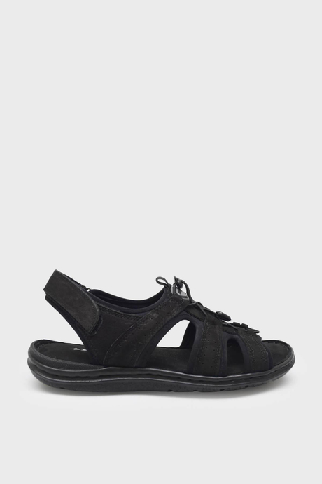 Dunlop Erkek Casual Deri Sandalet Siyah DNLP-1701