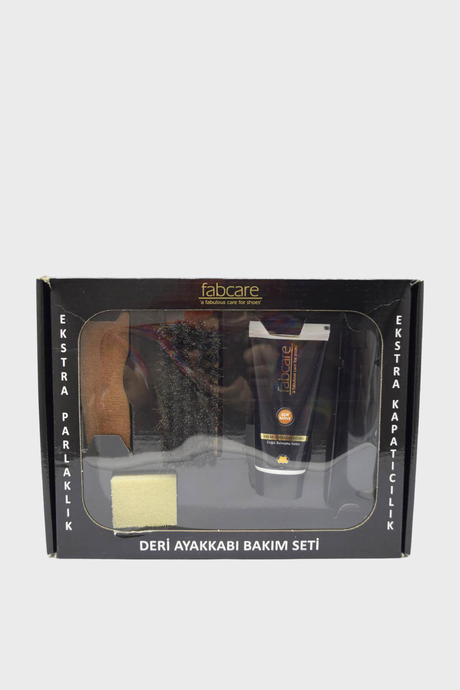 Fabcare Deri Ayakkabı Bakım Seti Açık Kahve FC9011