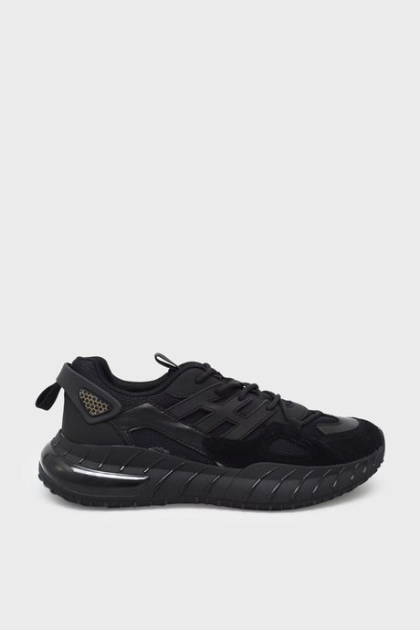Gamelu Erkek Yazlık Jel Taban Sneakers Siyah GML-TOD