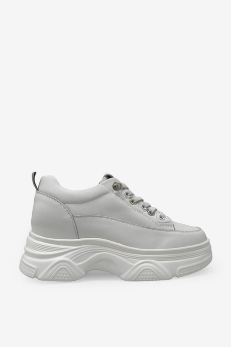 Guja Kadın Yüksek Taban Sneaker Beyaz BLG25K314