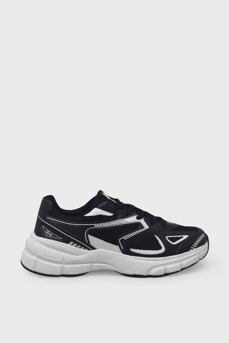Jump Kadın Bağcıklı Spor Ayakkabı Siyah Beyaz JM28790