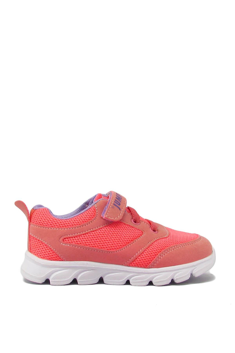 Jump Kız Çocuk Cırtlı Spor Ayakkabı Somon Pembe MJ15665-B