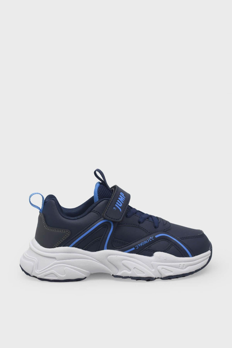 Jump Unisex Çocuk Cırtlı Spor Ayakkabı Lacivert JM29603