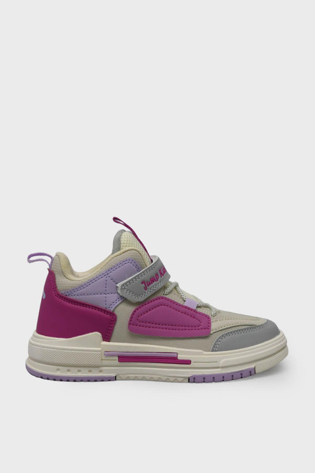 Jump Unisex Çocuk Jordan Spor Ayakkabı Bej Fuşya JM31093