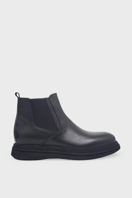 Kanuga Erkek Casual Deri Bot Siyah K-FSC3160