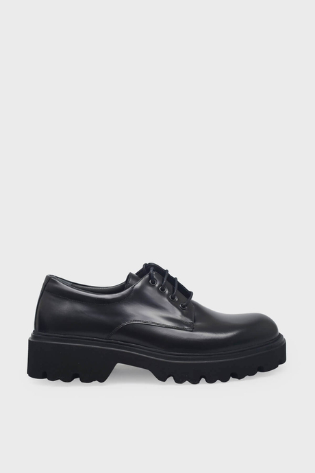 Kanuga Erkek Deri Loafer Siyah Açma K-FSC3284
