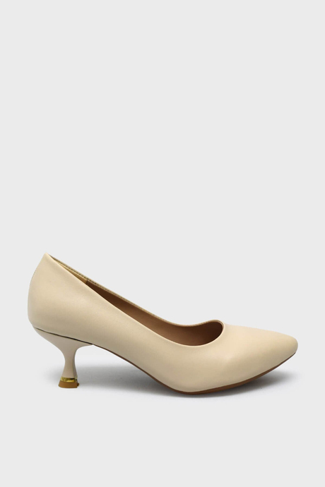 Kanuga Kadın Kadeh Topuk Stiletto Bej LPA910-1