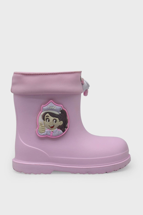 Kanuga Unisex Çocuk Işıklı Yağmur Çizmesi Pembe MYS27410