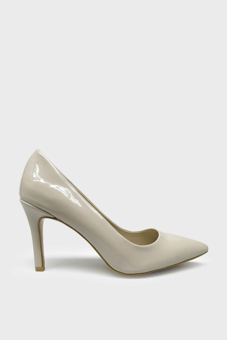 Marcatelli Kadın İnce Topuk Stiletto Ten Rugan MRCTL7552