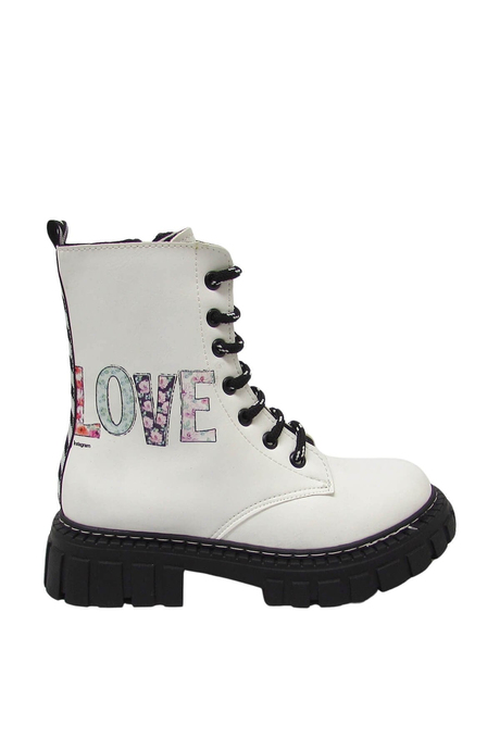 Minican Unisex Çocuk Postal Bot Beyaz MNCN-410