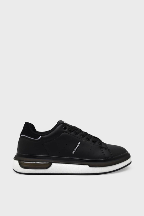 Mp Erkek Sneakers Siyah Beyaz MP-1875