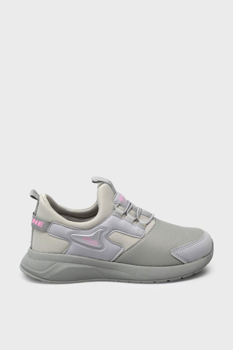 Mp Unisex Çocuk Streçli Spor Ayakkabı Gri MP-3228