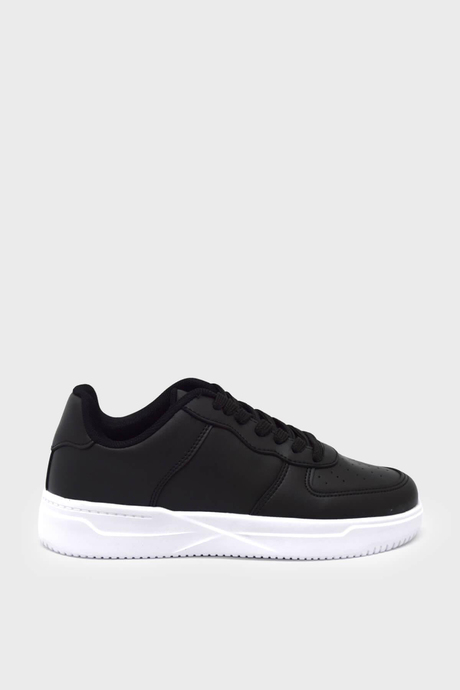 North Wild Unisex Sneakers Spor Ayakkabı Siyah EK2022-18