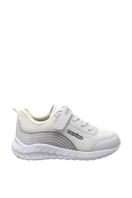 Pepino Unisex Çocuk Cırtlı Sneakers Spor Ayakkabı Beyaz P-1423