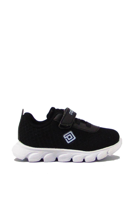 Pepino Unisex Çocuk Fileli Yazlık Spor Ayakkabı Siyah P-1256