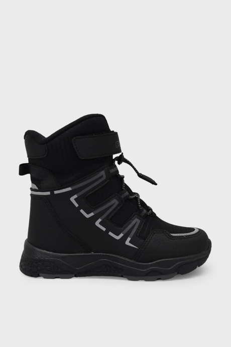 Pepino Unisex Çocuk Kar Botu Siyah P-1361