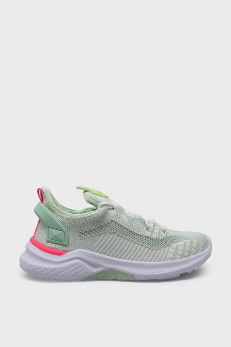 Pepino Unisex Çocuk Örgü Sneakers Su Yeşili P-1428