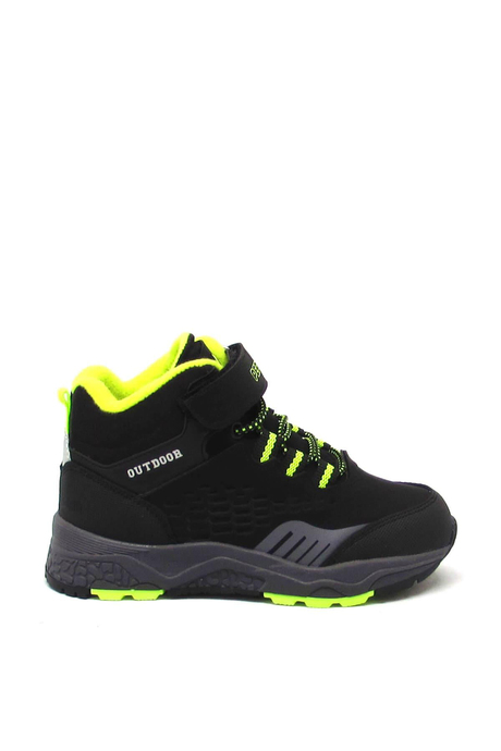 Pepino Unisex Çocuk Outdoor Bot Siyah Sarı P-1391