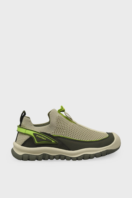 Pepino Unisex Çocuk Streçli Spor Ayakkabı Krem P-2233