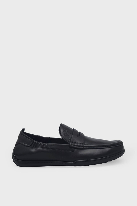 Pepita Erkek Loafer Deri Ayakkabı Siyah SRLR-M420