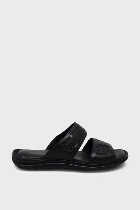 Pierre Cardin Erkek Günlük Comfort Terlik Siyah PC-5135