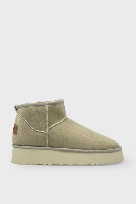 Pierre Cardin Kadın Ugg Bot Bej PC-52126