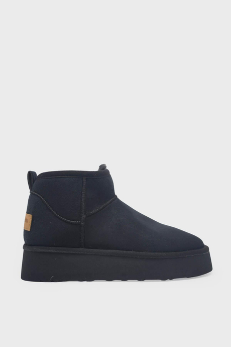 Pierre Cardin Kadın Ugg Bot Siyah PC-52709