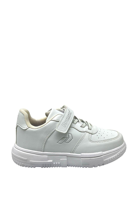 Promax Unisex Çocuk Cırtlıı Spor Ayakkabı Beyaz PRMX1766