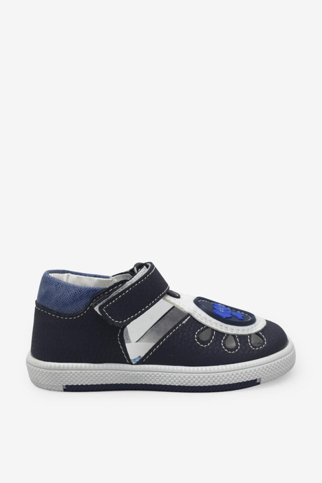 Şirin Unisex Çocuk Cırtlı Sandalet Lacivert GVN2025-18