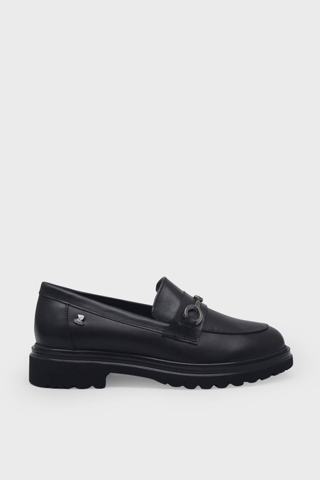Venüs Kadın Deri Loafer Siyah VNS2412922K