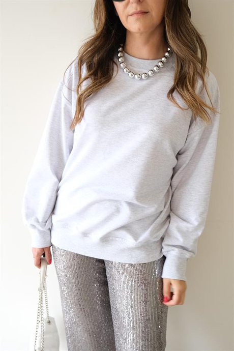 Gri Basic Sweatshirt