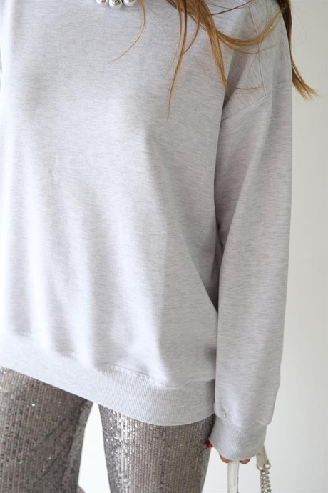 Gri Basic Sweatshirt