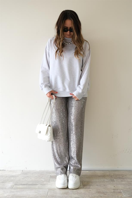 Gri Basic Sweatshirt