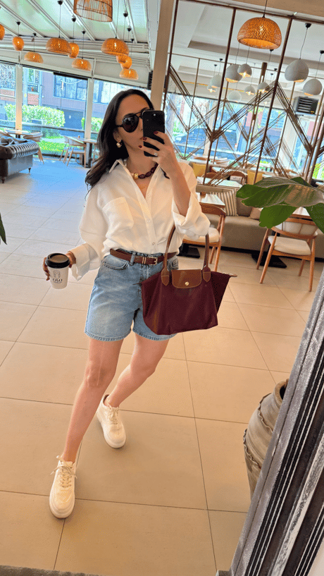 MAVİ BASİC KOT ŞORT