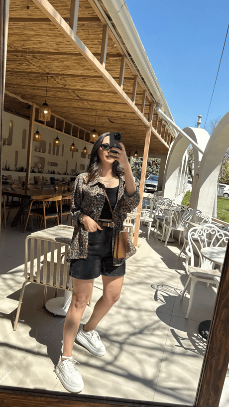 SİYAH BASİC KOT ŞORT