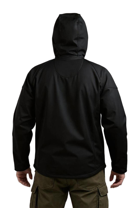 Cat Softshell Kapüşonlu Lacivert Mont