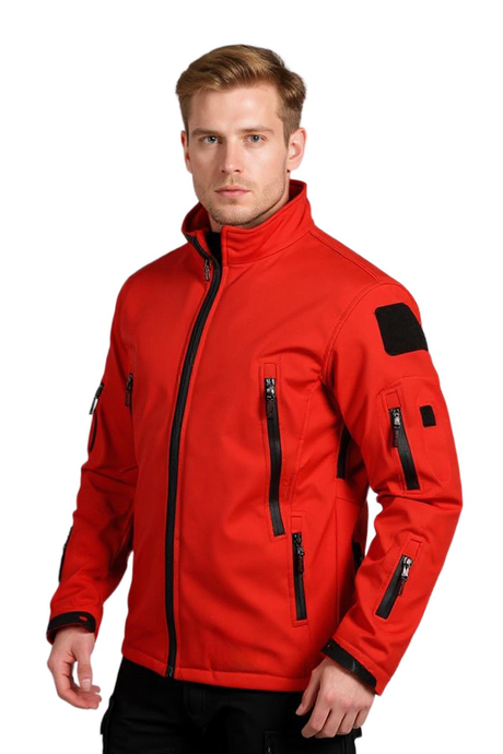 Softshell Kırmızı Mont