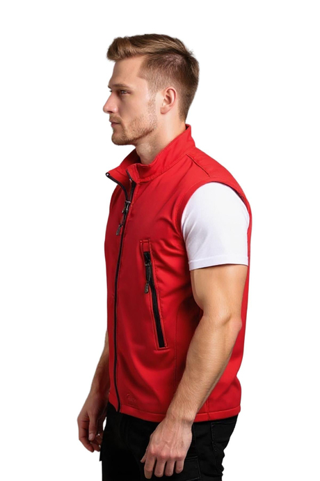 Softshell Kırmızı Yelek