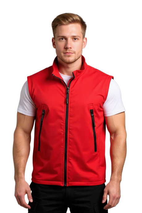 Softshell Kırmızı Yelek