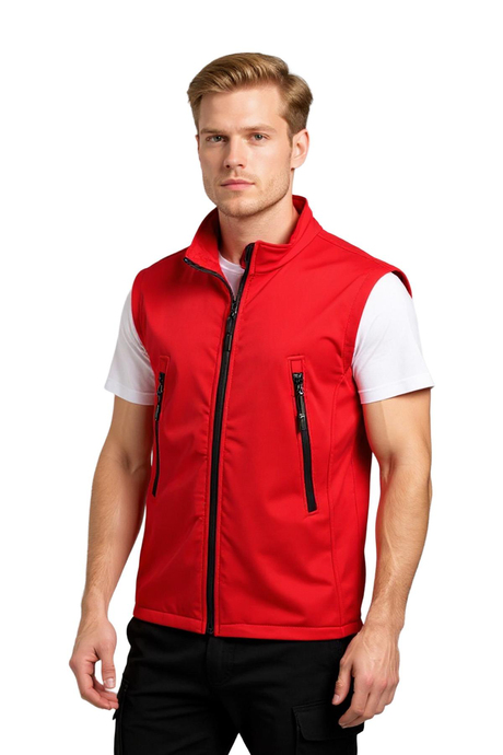 Softshell Kırmızı Yelek