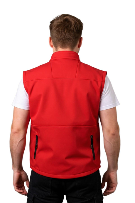 Softshell Kırmızı Yelek