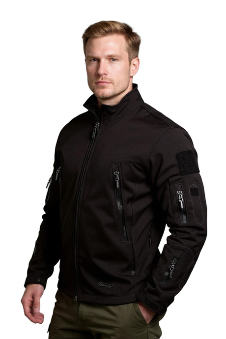 Softshell Siyah Mont