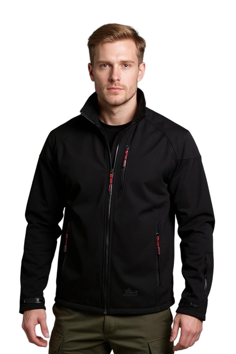 Softshell Siyah Mont