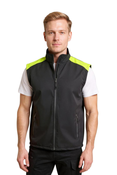 Softshell Siyah Yelek