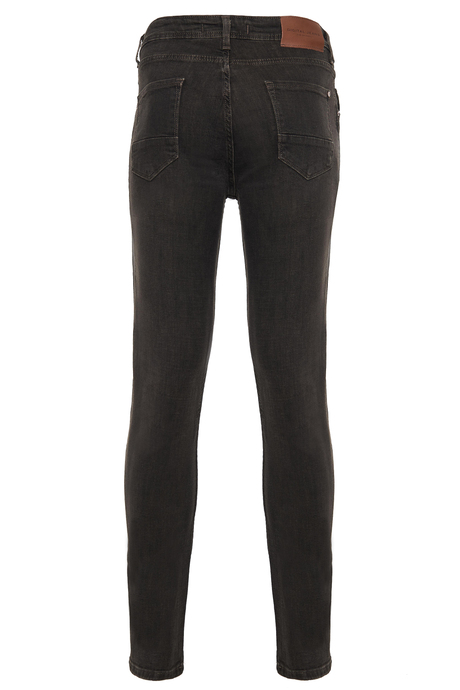 Koyu Kahve Slim Fit Erkek Jean