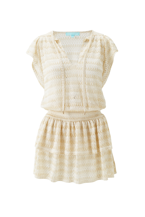 Gold Mini Elbise
